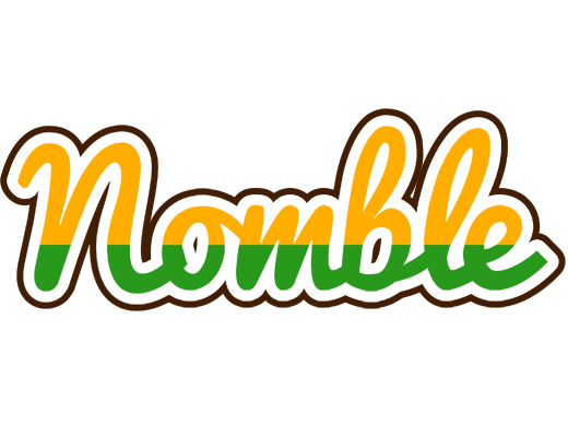 Nomble banana logo