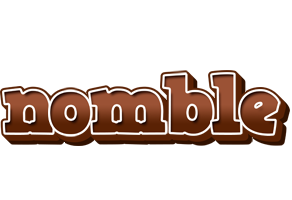 Nomble brownie logo