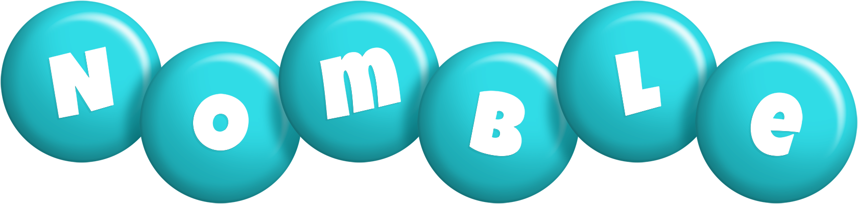 Nomble candy-azur logo