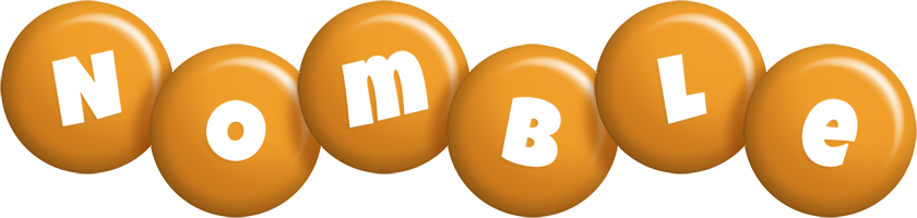 Nomble candy-orange logo