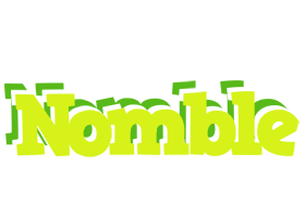 Nomble citrus logo