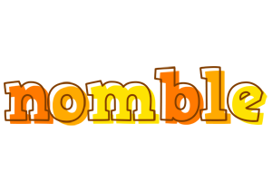 Nomble desert logo