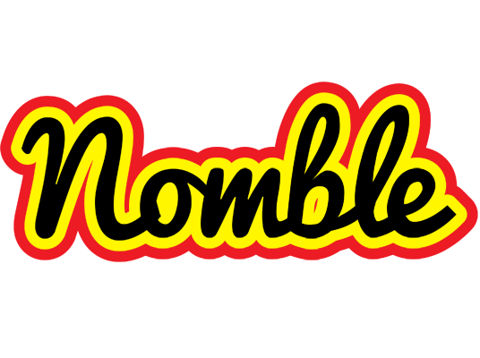 Nomble flaming logo