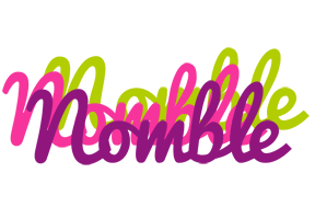 Nomble flowers logo