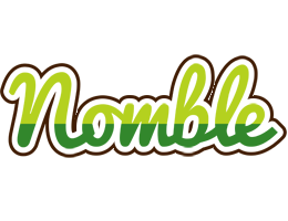 Nomble golfing logo