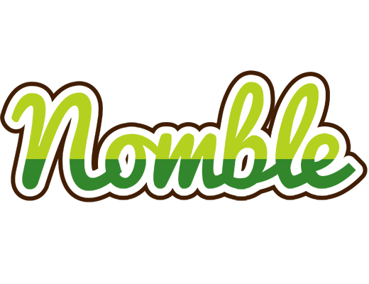Nomble golfing logo