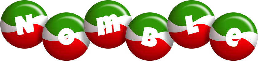 Nomble italy logo