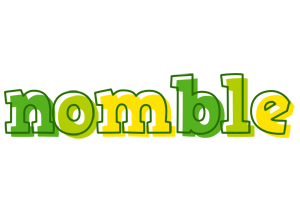 Nomble juice logo