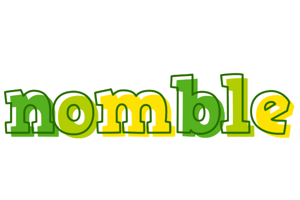 Nomble juice logo