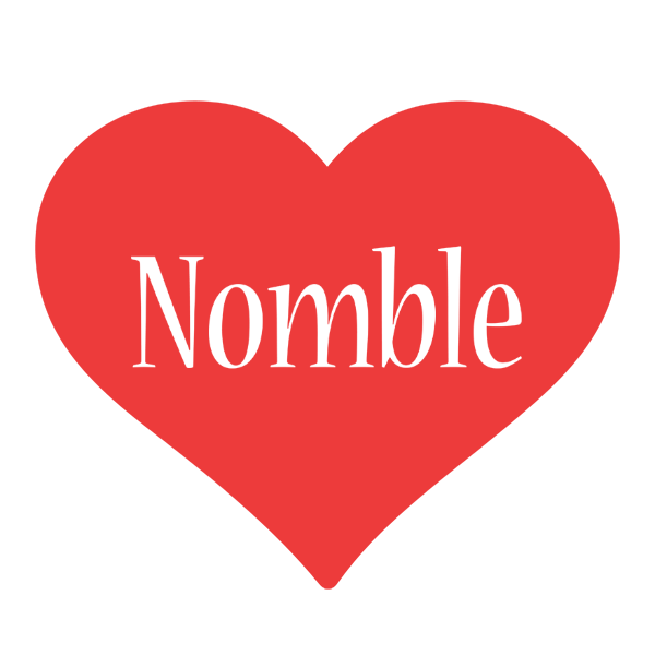 Nomble love logo