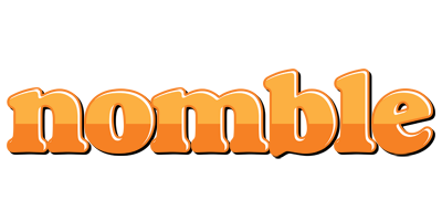 Nomble orange logo