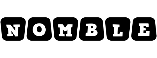 Nomble racing logo