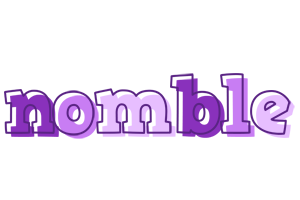 Nomble sensual logo