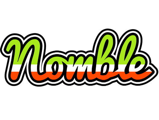 Nomble superfun logo