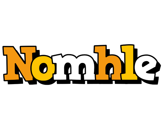 Nomhle cartoon logo