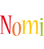 Nomi birthday logo