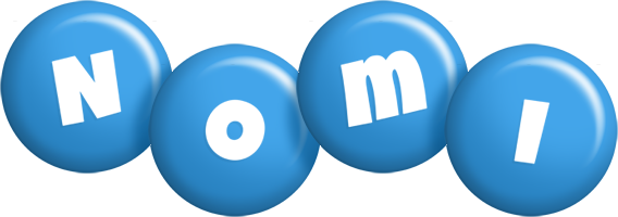 Nomi candy-blue logo