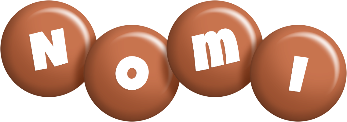 Nomi candy-brown logo