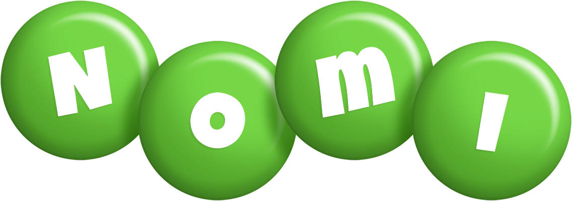 Nomi candy-green logo