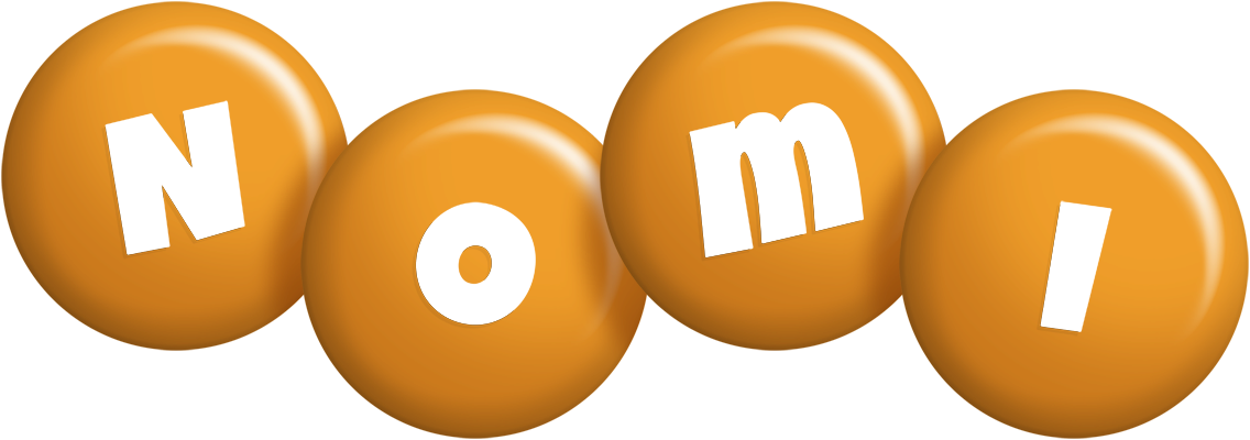 Nomi candy-orange logo