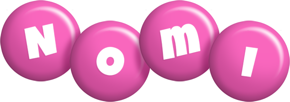 Nomi candy-pink logo