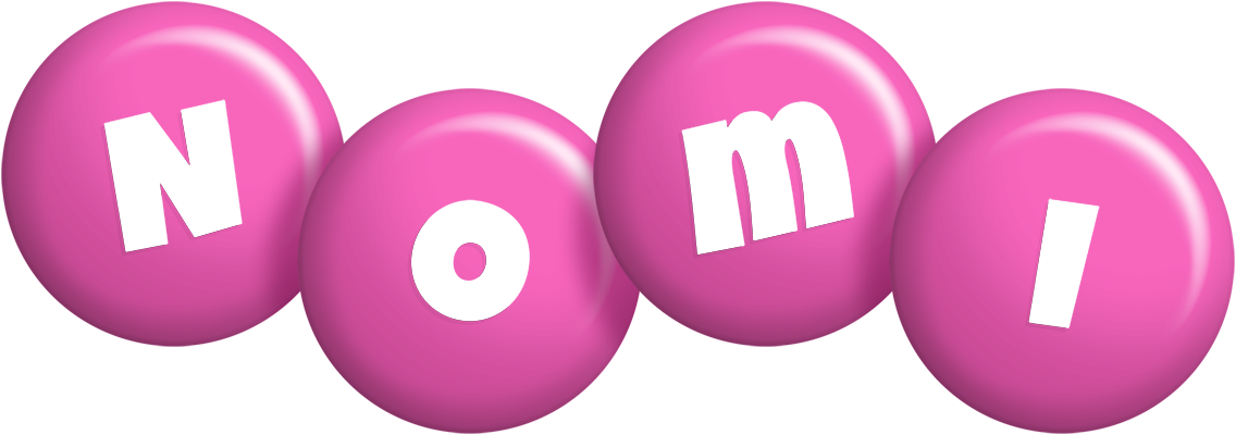 Nomi candy-pink logo