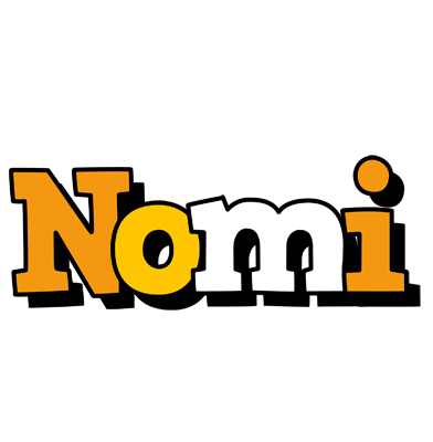 Nomi cartoon logo