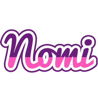 Nomi cheerful logo