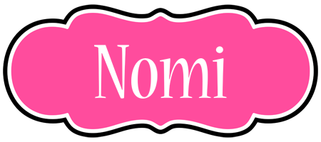 Nomi invitation logo
