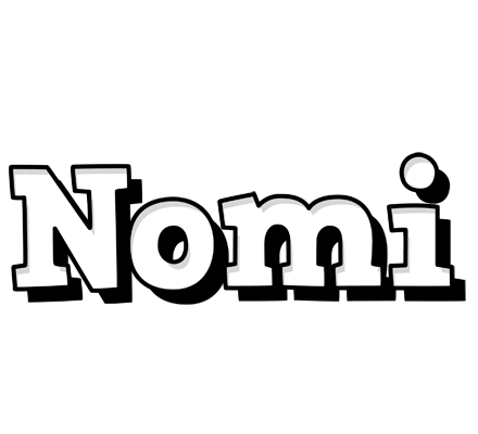 Nomi snowing logo