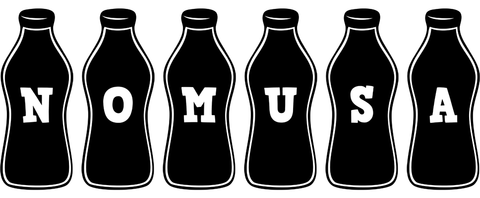 Nomusa bottle logo