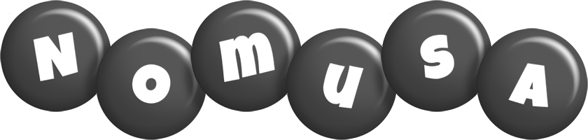 Nomusa candy-black logo
