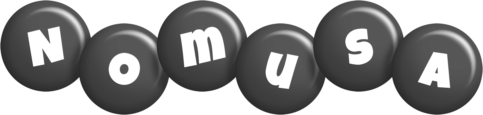Nomusa candy-black logo