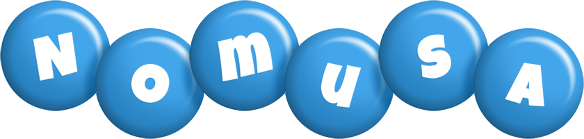 Nomusa candy-blue logo