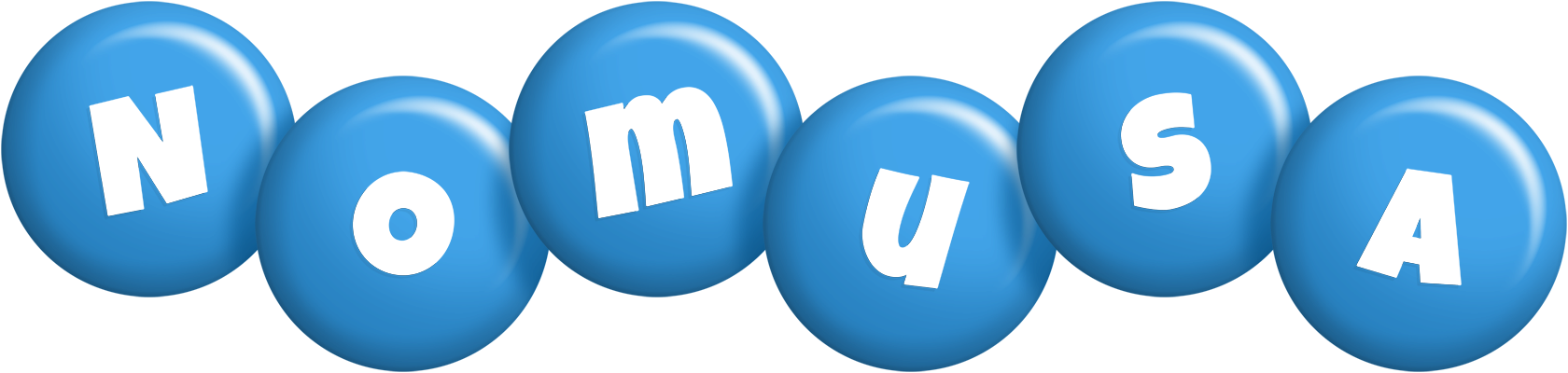 Nomusa candy-blue logo