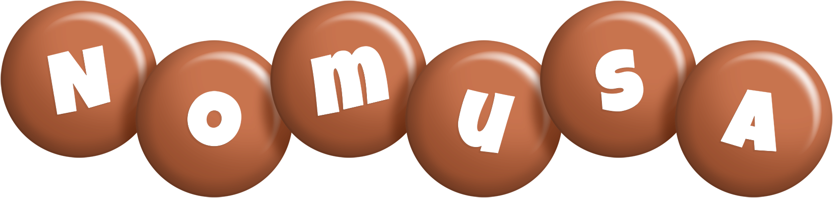 Nomusa candy-brown logo