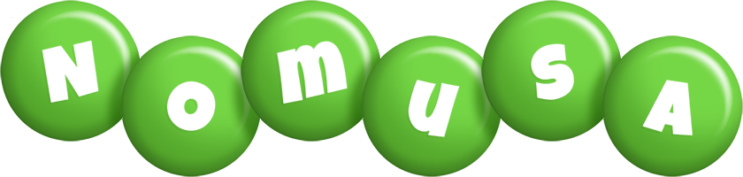Nomusa candy-green logo