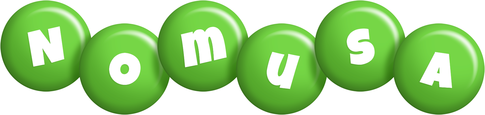 Nomusa candy-green logo
