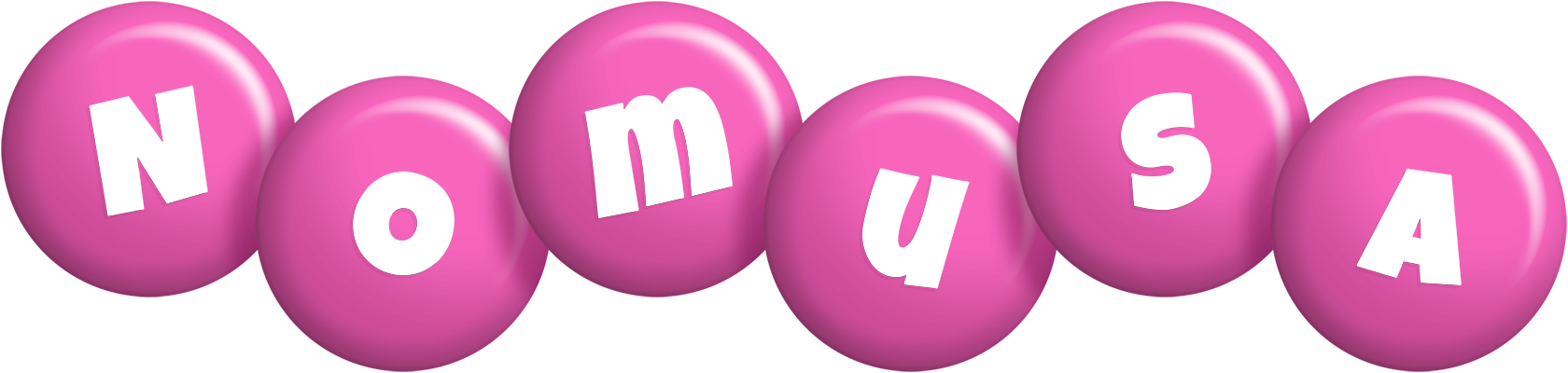 Nomusa candy-pink logo