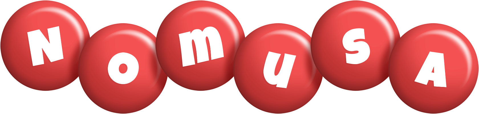 Nomusa candy-red logo
