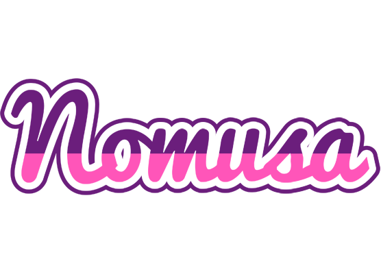 Nomusa cheerful logo