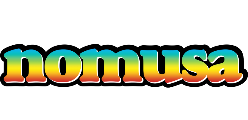 Nomusa color logo