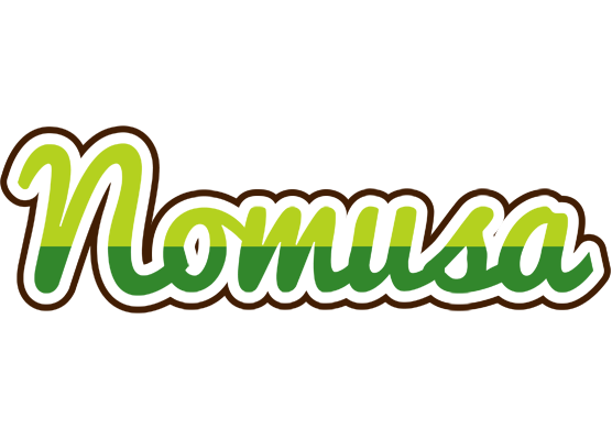Nomusa golfing logo