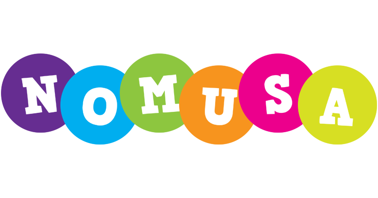 Nomusa happy logo