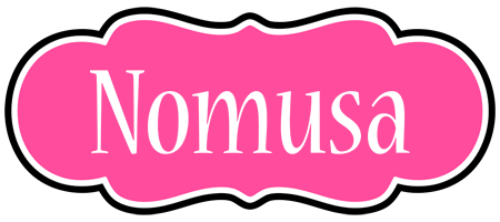 Nomusa invitation logo