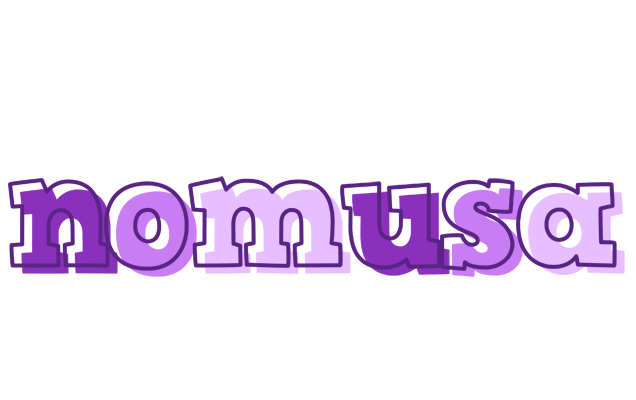 Nomusa sensual logo