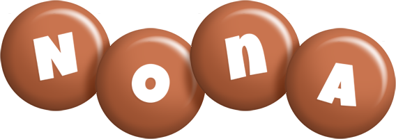 Nona candy-brown logo