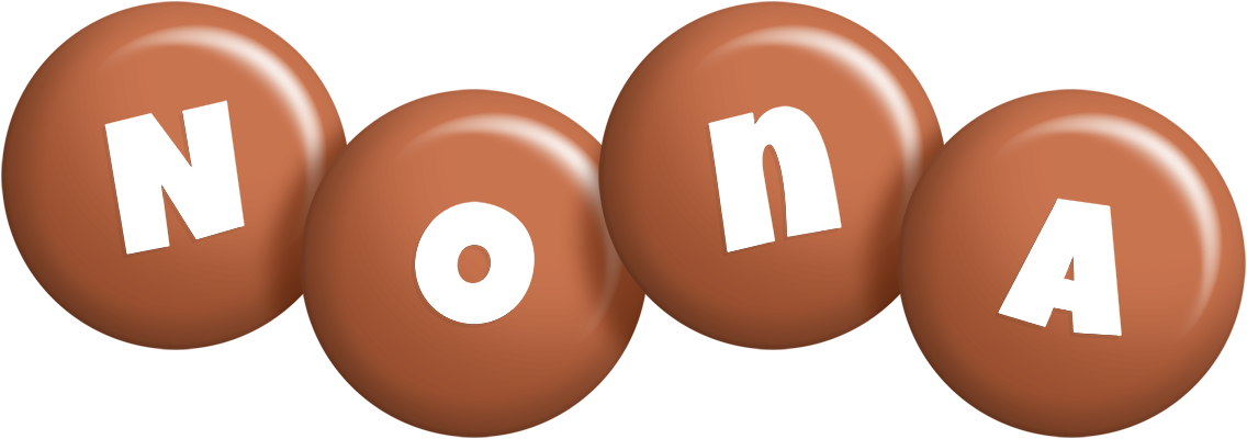 Nona candy-brown logo