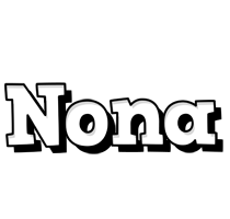 Nona snowing logo