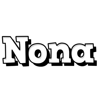 Nona snowing logo